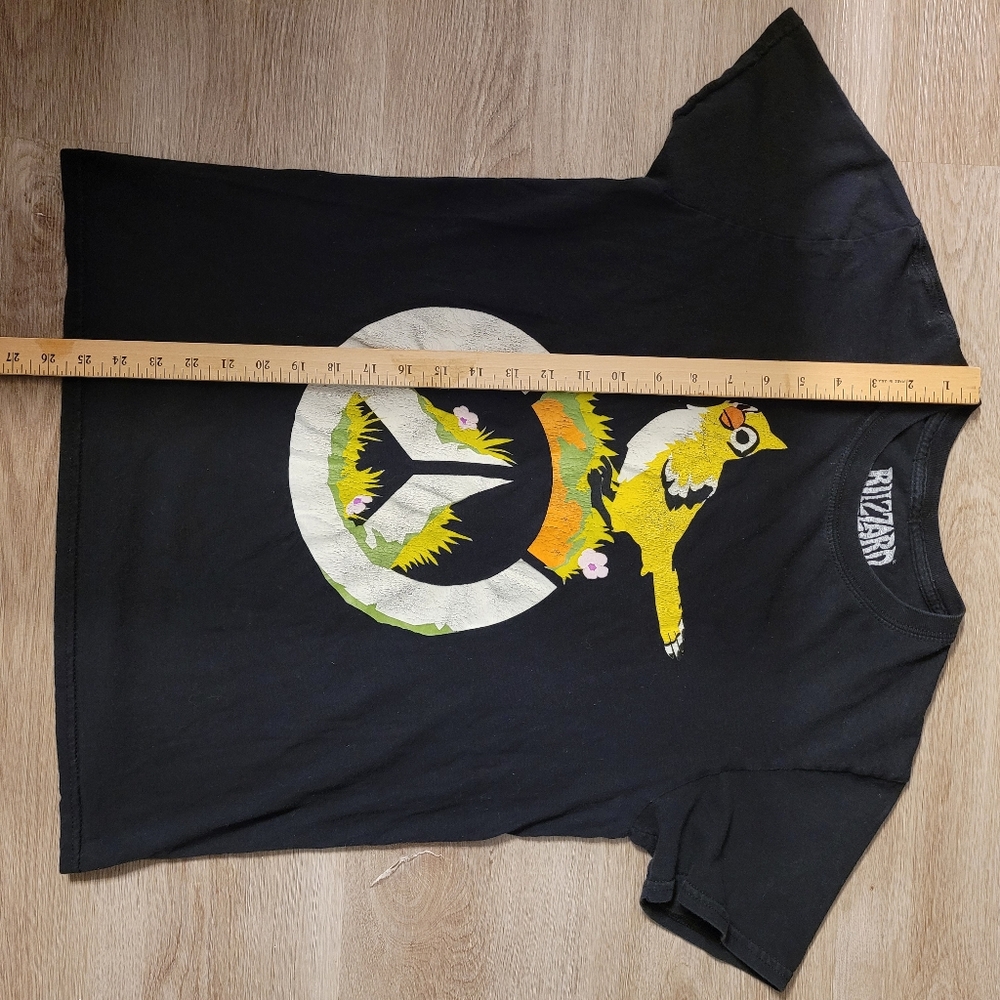 OVERWATCH Ganymede Blizzard X ThinkGeek Black Tee Med Unisex Styling - Picture 7 of 11